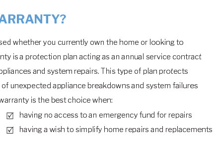 home warranty socorro